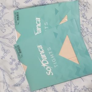 So dance mesh, seamed tights pink